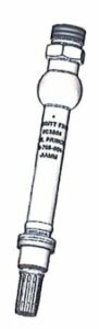 Schéma de la bougie principale